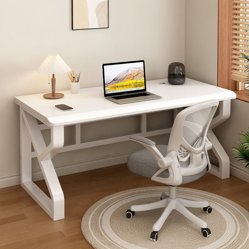 Modern Solid Wood & Metal Desk Simple Slant Top for Kids Students Bedroom Study 分享