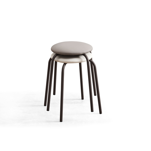 Nordic Minimalist Red Fabric Dining Chair INS Style Designer Backrest Chair