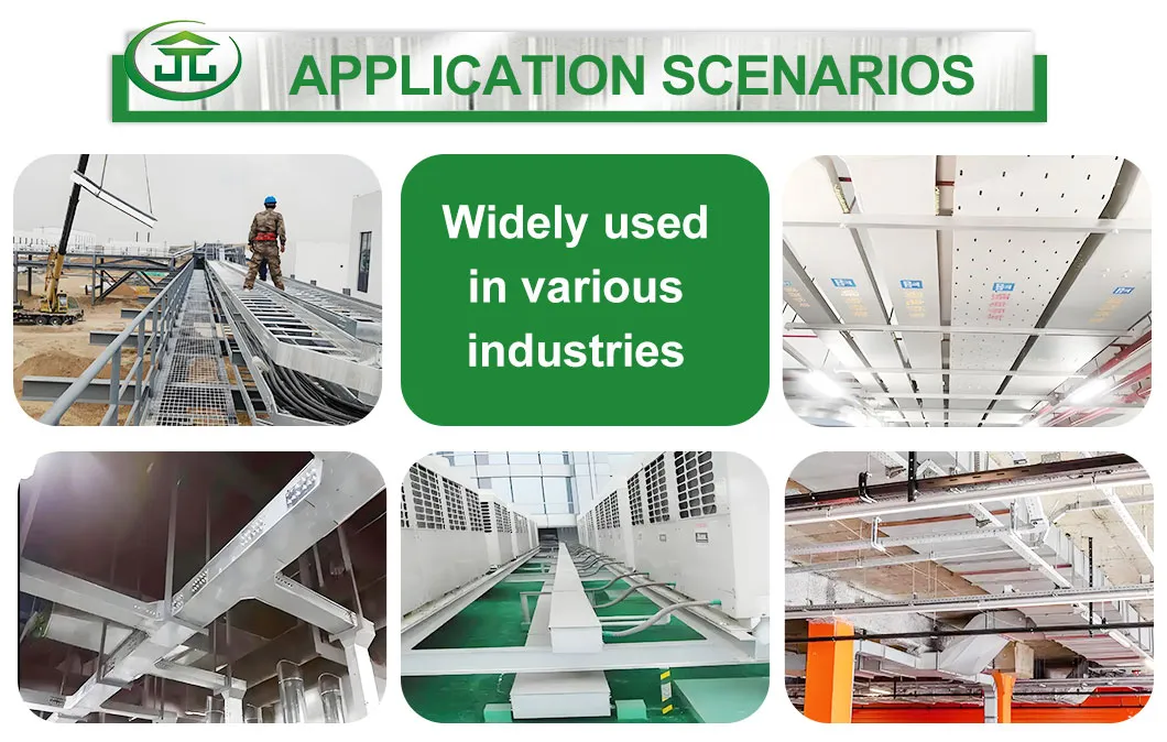 Low Price Flexible Support System Metal Steel Ladder Type Cable Tray