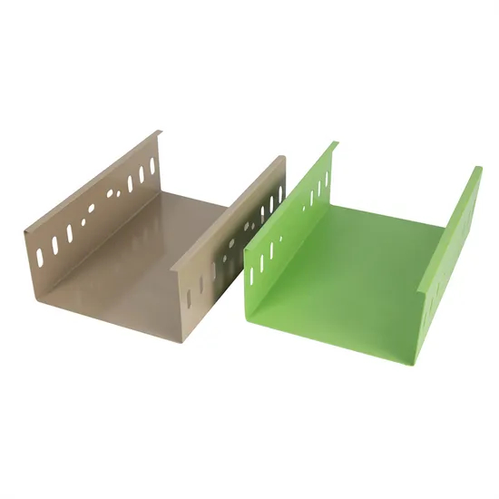 Fireproof Trough Plastic Spraying Powder Coating Ladder Type Cable Tray
