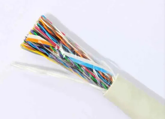 LSZH UTP Cat3 50 Pairs Copper Telephone Cable for Telecommunication Needs