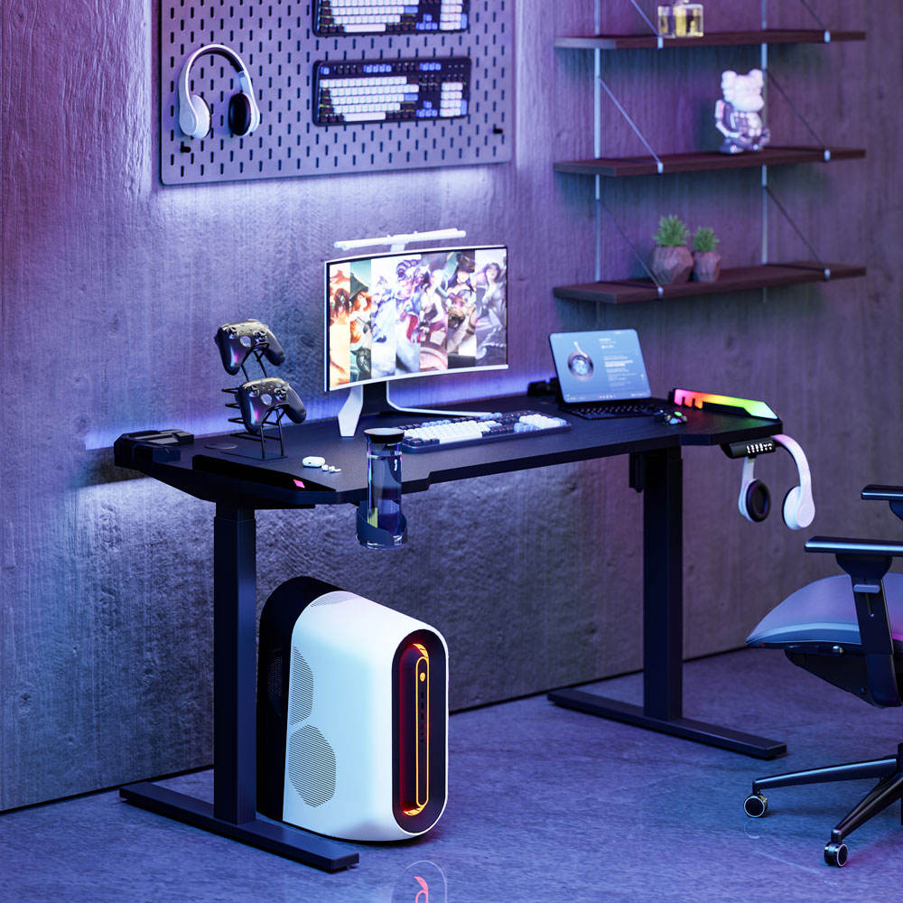 High Quality Modern Electric Height Adjustable Computer Desk