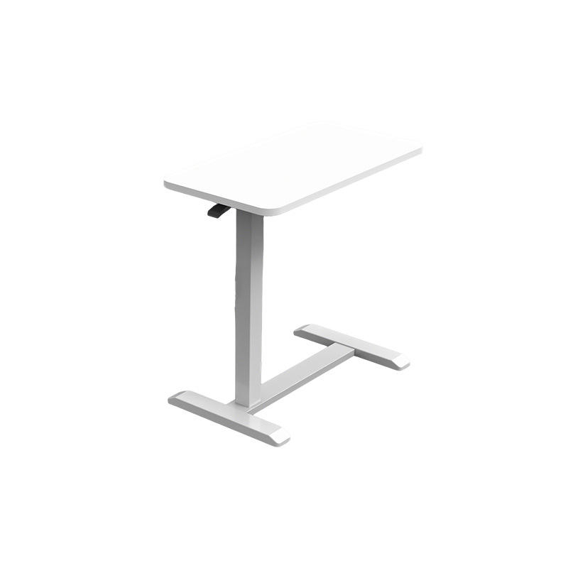 Height Adjustable Mobile Bed Table Laptop Desk with Sturdy Steel Frame for Sofa & Bedroom