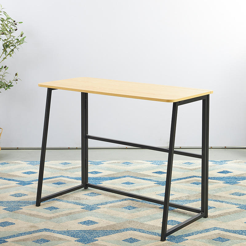 Modern Folding Desk Compact Computer Desk Home Office Desk Small Space Workstation