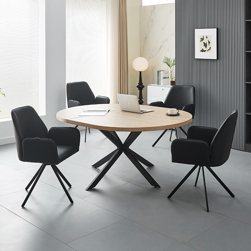 Modern Luxury Expandable Folding Dining Table Wood MDF For Home Hotel