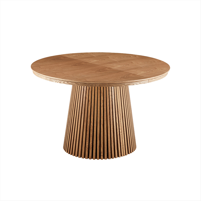 Rural Luxury Extendable Oval Oak Dining Table Set 6-10 Seats Wood Finish