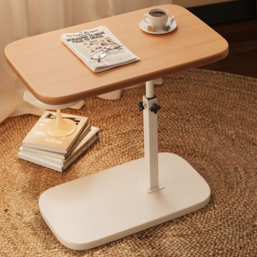 Modern Small Adjustable Rotating Mobile Side Cabinet Eco-Friendly Durable