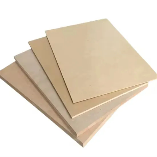 Factory Direct Sales Melamine Density MDF Panels MDF Board for Walls
