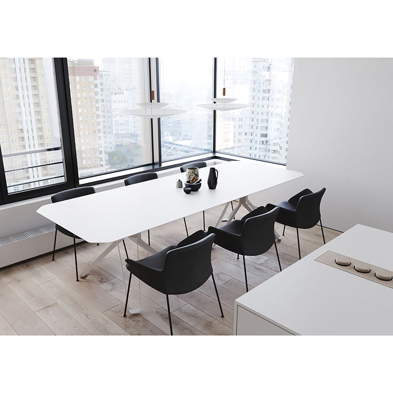 Modern Restaurant Matte Marble Pattern Sintered Stone Thin Porcelain Tiles Wholesale Price