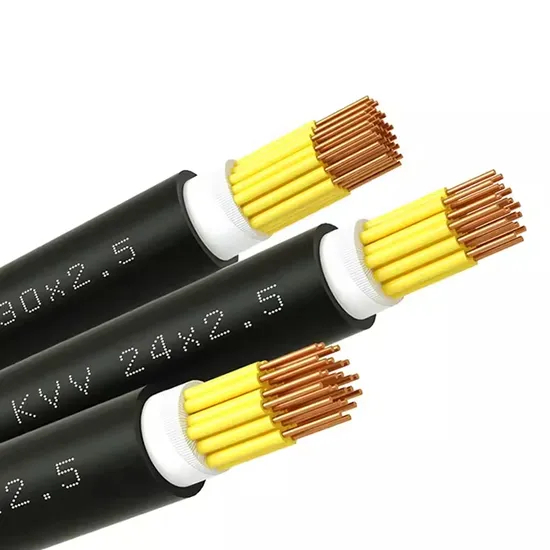 Customizable Multicore Kvv Cable for Industrial Needs