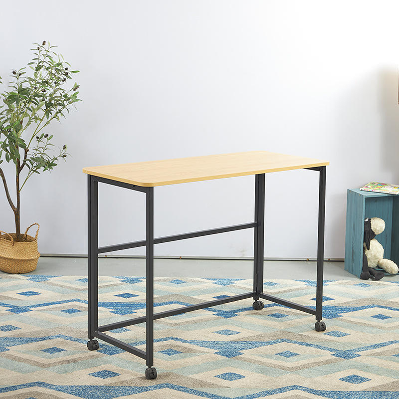 Modern Folding Desk Compact Computer Desk Home Office Desk Small Space Workstation