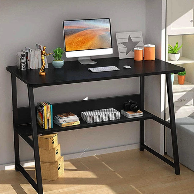 Simple Minimalist Rectangular Laptop Table Home Student Portable No Assembly Customizable