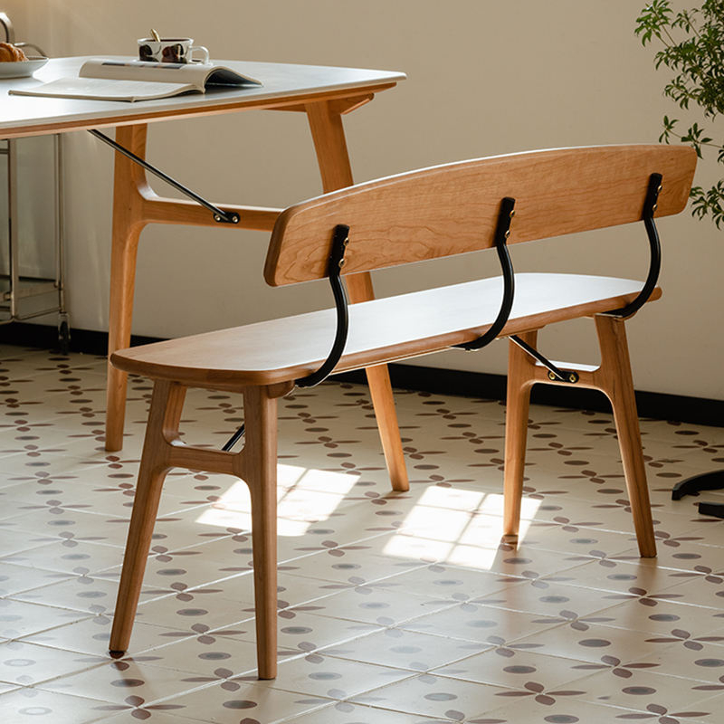 Versatile Solid Wood Dining Chair with Eco-Conscious Design