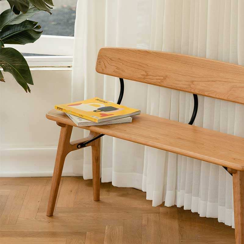 Versatile Solid Wood Dining Chair with Eco-Conscious Design