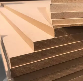 Titanium-Finished Melamine MDF Board for Contemporary Furniture